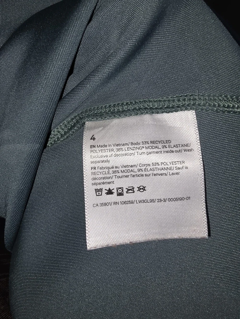 Lululemon perfectly oversized cropped sweatshirt